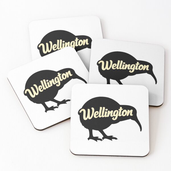 Item preview, Wellington Kiwi Retro Script designed and sold by Bronse Wear.