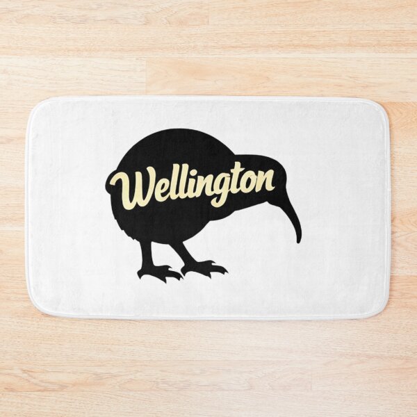 Item preview, Wellington Kiwi Retro Script designed and sold by Bronse Wear.