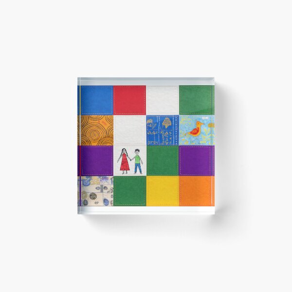 Item preview, A colorful patchwork quilt #2 designed and sold by Ratatosk-AI.