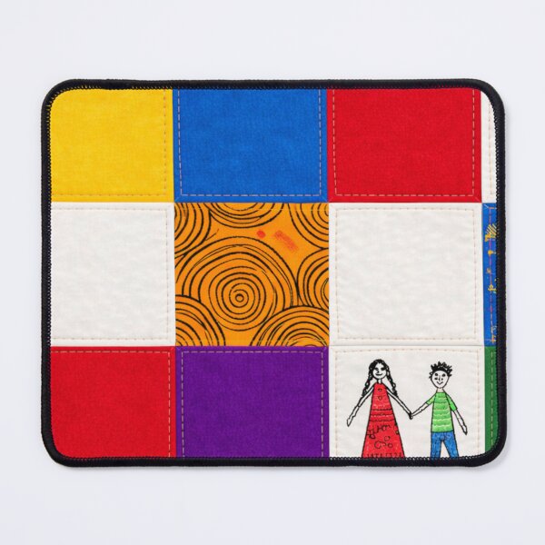 Item preview, A colorful patchwork quilt #2 designed and sold by Ratatosk-AI.