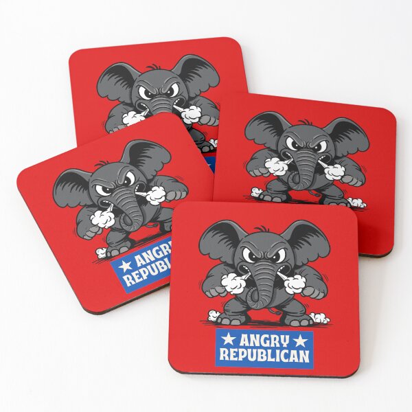 Item preview, Angry Republican  designed and sold by Kate Miller Illustrator.