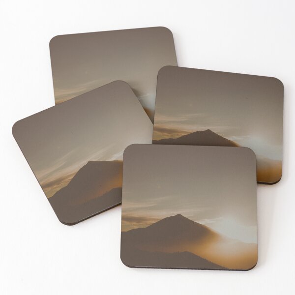 Item preview, Mountains Sunset Photo designed and sold by NicolasGlowArt.