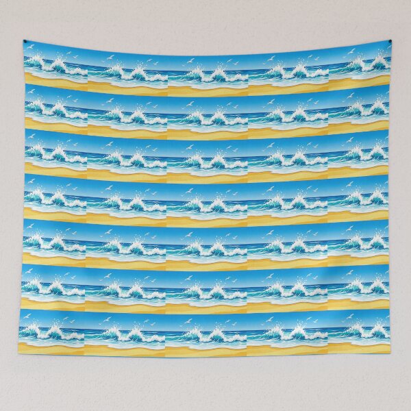 Item preview, sea wave designed and sold by wayness96.