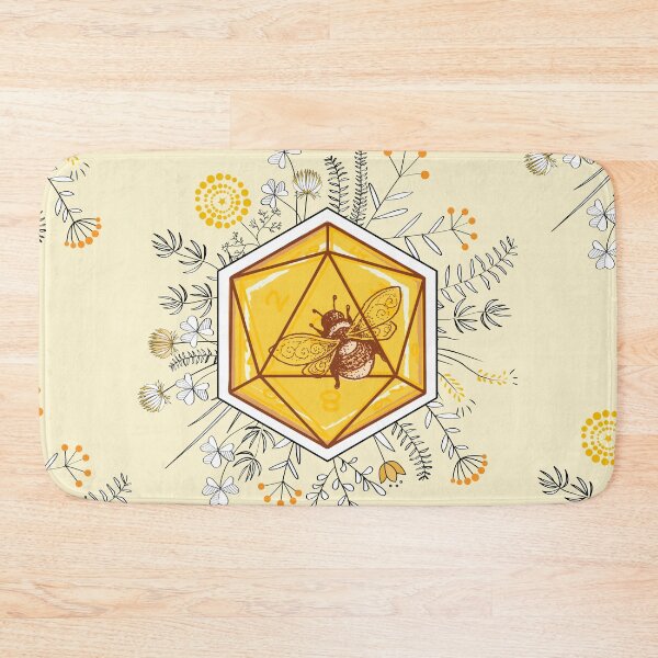 Item preview, BEE DICE, Hello Bees, Cute D20 Jester Lavorre inspired:) designed and sold by DungeonAtelier.