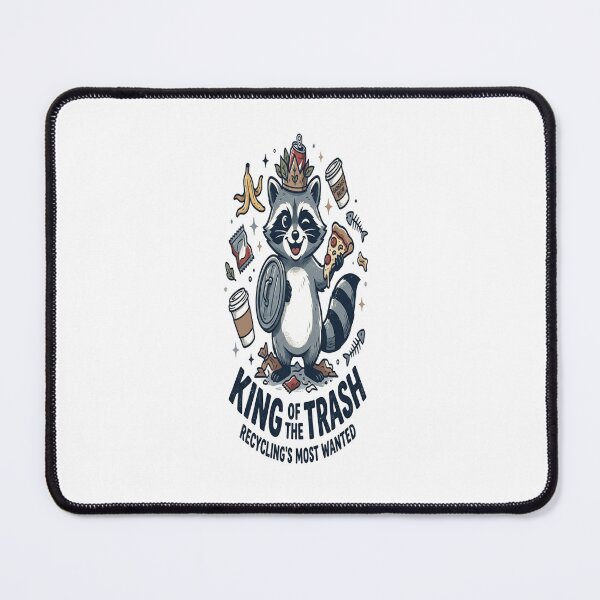 Item preview, King of the Trash Recycling's Most Wanted Raccoon designed and sold by Owcomm.