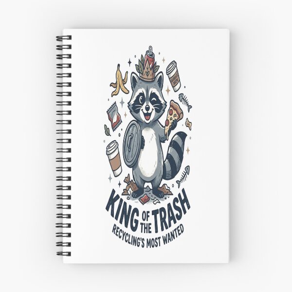 Item preview, King of the Trash Recycling's Most Wanted Raccoon designed and sold by Owcomm.
