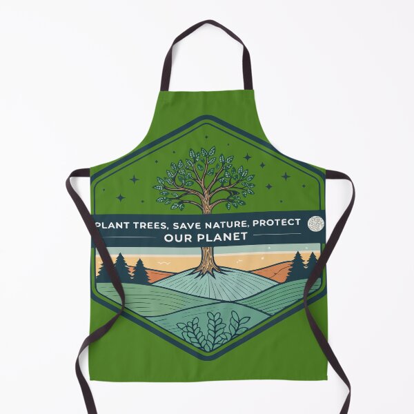 Item preview, Plant Trees Save Nature Protect Our Planet – Eco Earth Day Tree Illustration designed and sold by 19Beauty.
