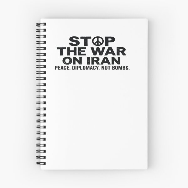 Item preview, Stop The War On Iran - Peace Diplomacy Not Bombs designed and sold by Owcomm.