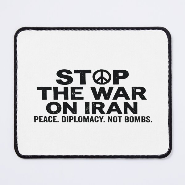 Item preview, Stop The War On Iran - Peace Diplomacy Not Bombs designed and sold by Owcomm.