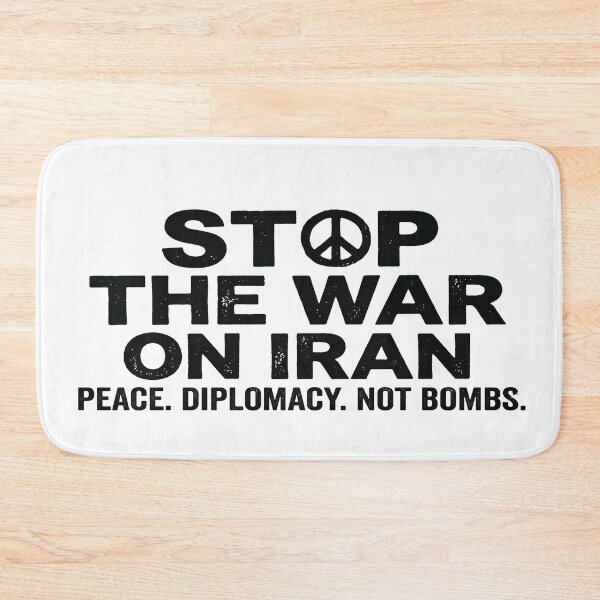 Item preview, Stop The War On Iran - Peace Diplomacy Not Bombs designed and sold by Owcomm.
