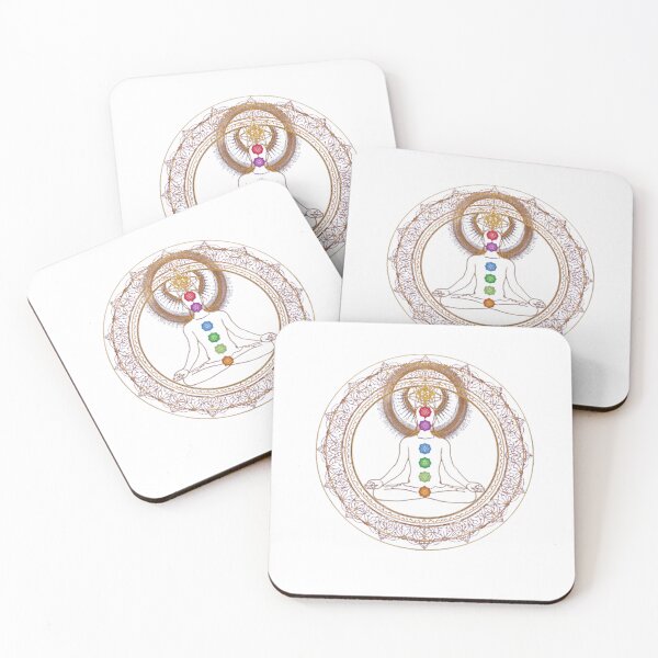 Item preview, Sacred Geometry Meditation - Luminous Chakra Mandala designed and sold by Nicola369.