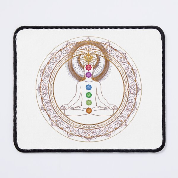 Item preview, Sacred Geometry Meditation - Luminous Chakra Mandala designed and sold by Nicola369.
