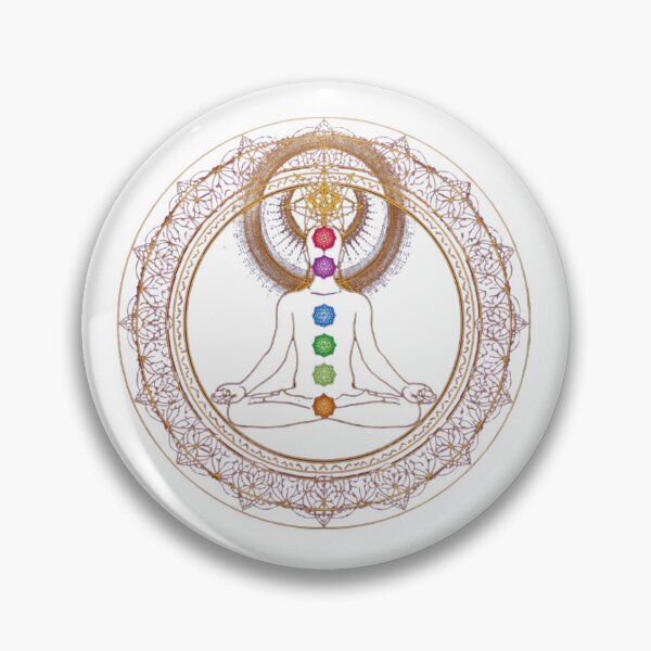 Item preview, Sacred Geometry Meditation - Luminous Chakra Mandala designed and sold by Nicola369.