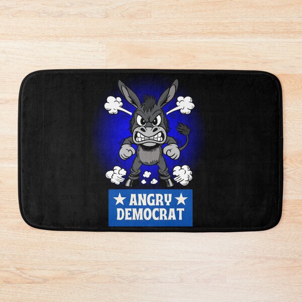 Item preview, Angry Democrat  designed and sold by Kate Miller Illustrator.