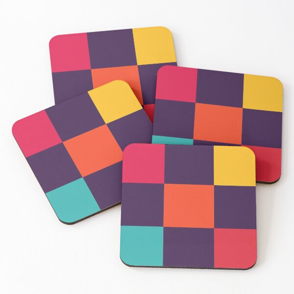 Item preview, Colorful Squares Pattern designed and sold by AlinaSCorner.