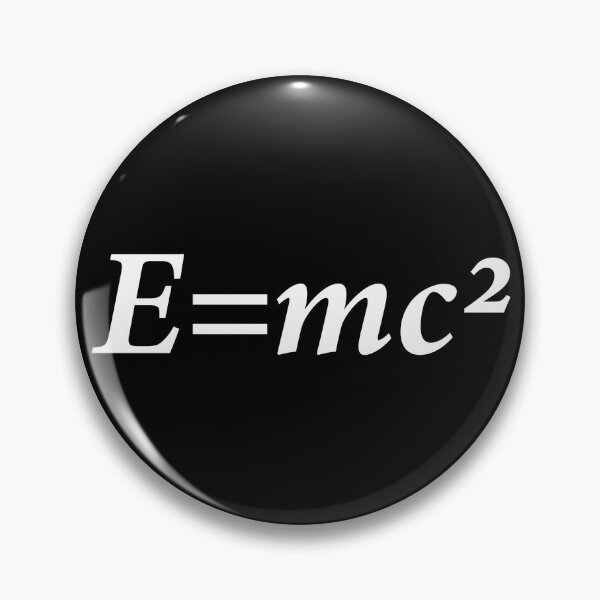 Item preview, Minimalist E=mc² – Einstein Physics Equation Design designed and sold by appelsaftladen.