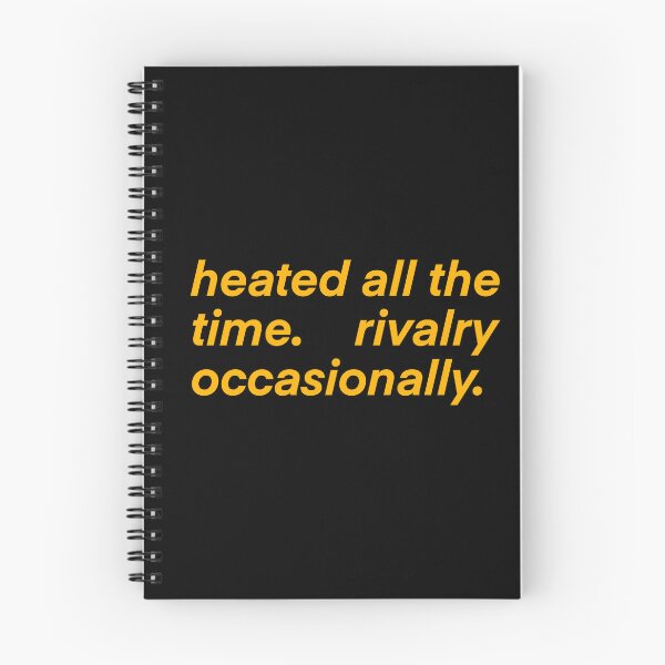 Item preview, heated all the time, rivalry occasianally, heated rivalry  designed and sold by artsy genau.