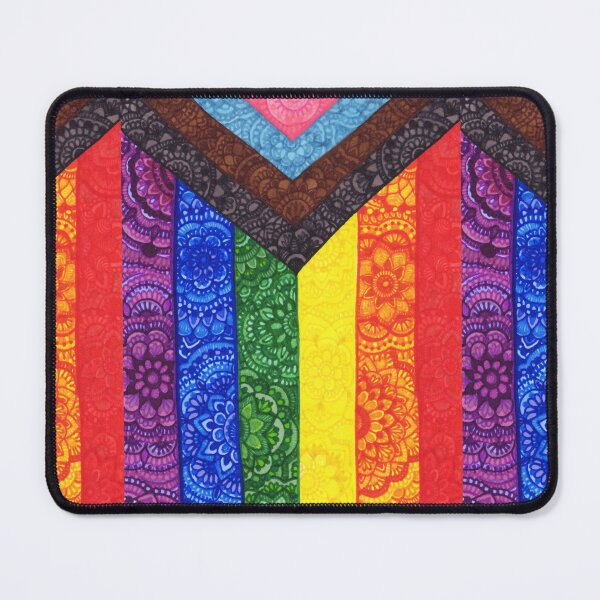 Item preview, Pride Collection: Pride Flag Mandala designed and sold by GDiEDesigns.