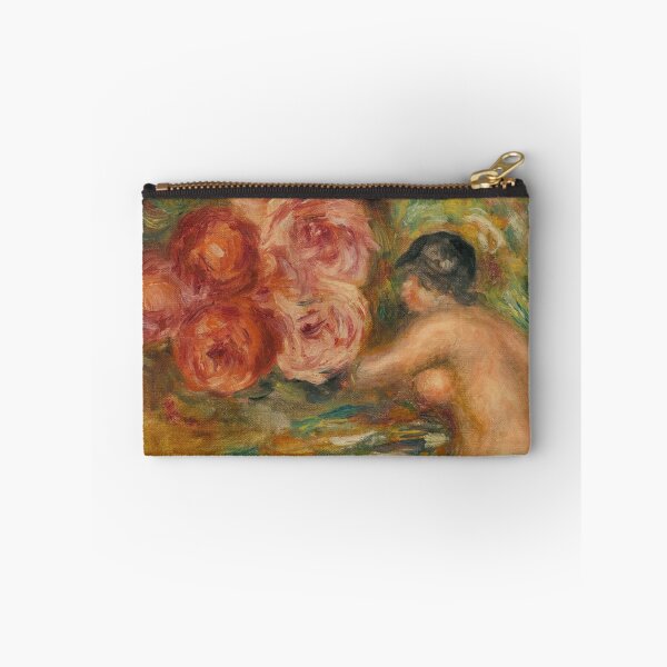 Item preview, Roses Et Etude De Gabrielle by Pierre-Auguste Renoir: Romantic Nude Poster designed and sold by artofuniverse.