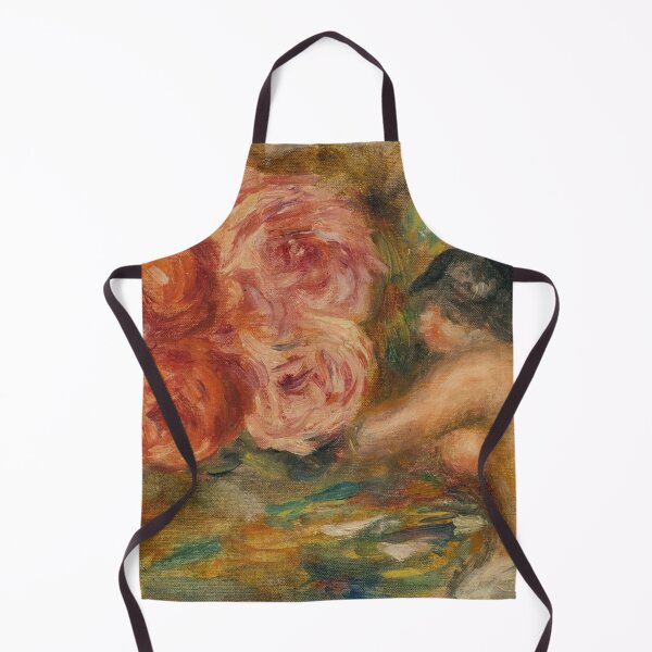 Item preview, Roses Et Etude De Gabrielle by Pierre-Auguste Renoir: Romantic Nude Poster designed and sold by artofuniverse.
