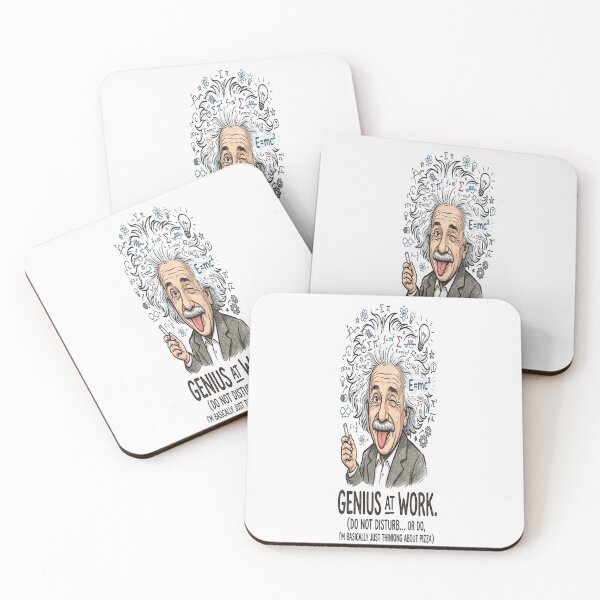Item preview, Genius At Work: Do Not Disturb Einstein designed and sold by Owcomm.