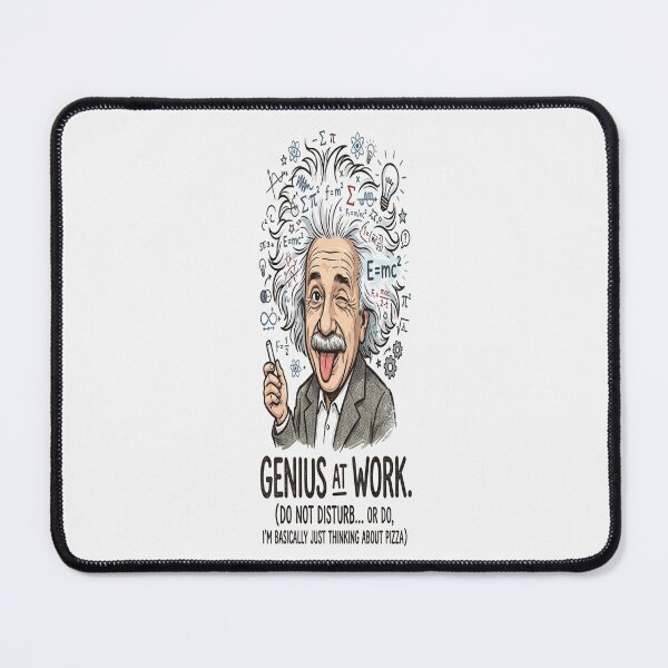 Item preview, Genius At Work: Do Not Disturb Einstein designed and sold by Owcomm.