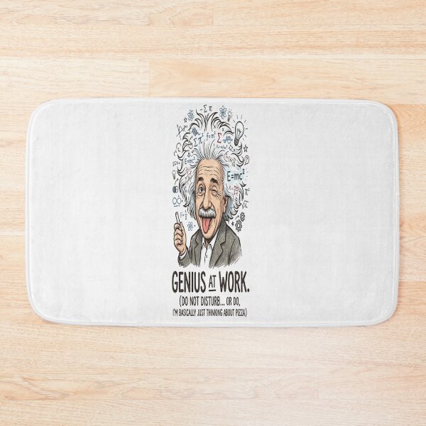 Item preview, Genius At Work: Do Not Disturb Einstein designed and sold by Owcomm.