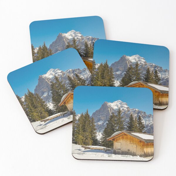 Item preview, Winter Landscape Switzerland designed and sold by NicolasGlowArt.