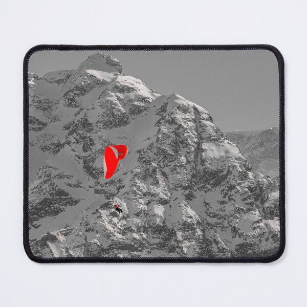 Item preview, Paraglider in Mountains designed and sold by NicolasGlowArt.