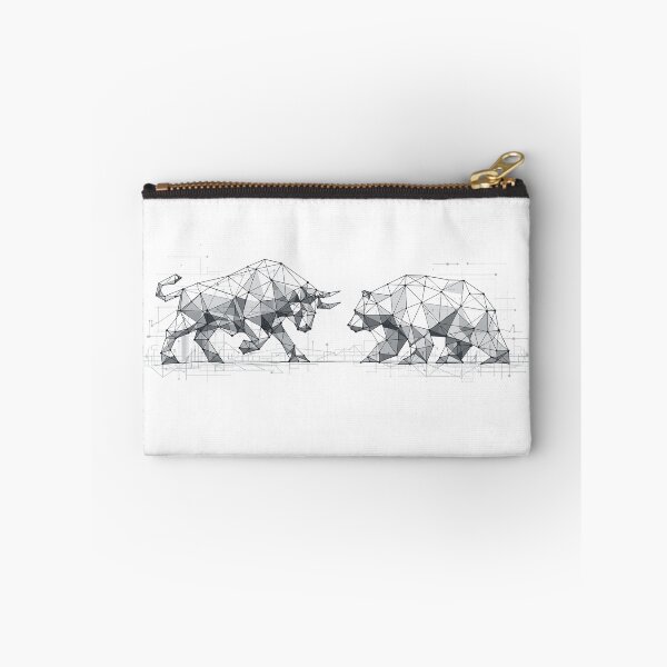 Item preview, Bull & Bear Low Poly: Data-Driven Discipline Art Stock Exchange designed and sold by Pineapple-Tree.