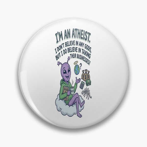 Item preview, Atheist Taxing Churches designed and sold by Owcomm.