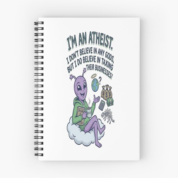 Item preview, Atheist Taxing Churches designed and sold by Owcomm.