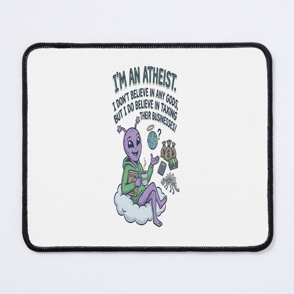 Item preview, Atheist Taxing Churches designed and sold by Owcomm.