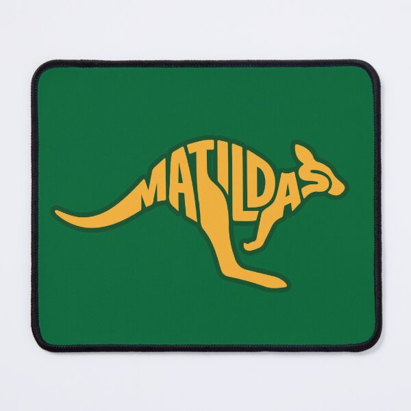 Item preview, Matildas Kangaroo Typography – A tribute to the pride of Australian Women's Football designed and sold by H Jonas.