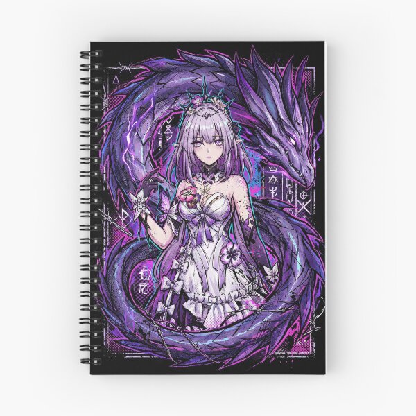 Item preview, Castorice HSR Silver Lavender Hair Violet Eyes Gothic Portrait designed and sold by Senpaiwaves.