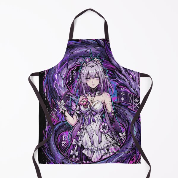 Item preview, Castorice HSR Silver Lavender Hair Violet Eyes Gothic Portrait designed and sold by Senpaiwaves.