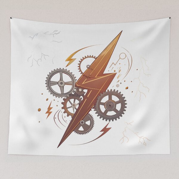 Item preview, Flash Futuristic Landscapes Illustrations Sports Culture Life World designed and sold by ART ATTACK ZONE.