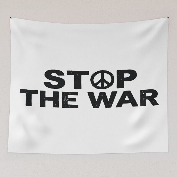 Item preview, Stop The War Peace Sign designed and sold by Owcomm.