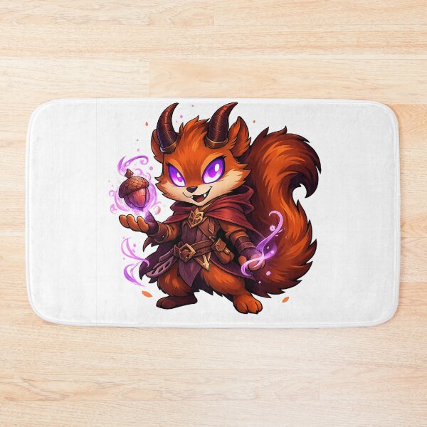Item preview, Tiefling Warlock Squirrel designed and sold by SecretSquirrellDesigns.