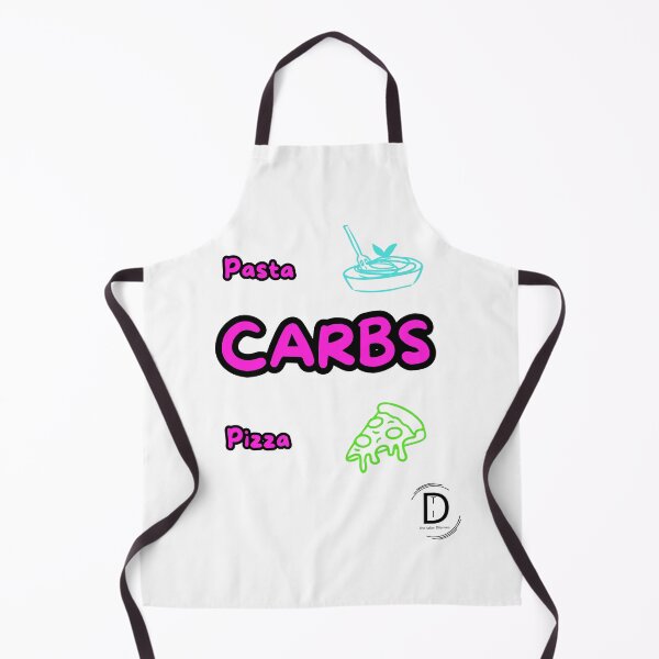 Item preview, Funny Italian Food Meme - Pasta or Pizza Carbs Neon Design designed and sold by TheItaliandilemma.