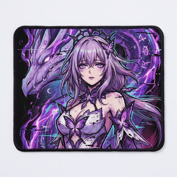 Item preview, Castorice HSR Crystalline Flowers Black Ribbons Aesthetic Art designed and sold by Senpaiwaves.