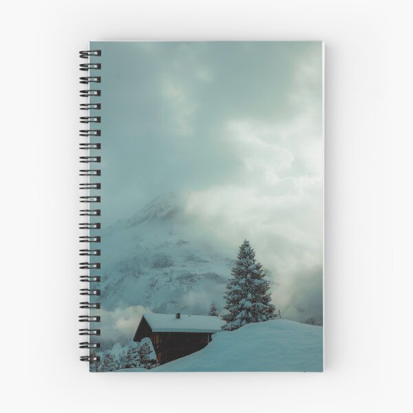 Item preview, Swiss Winter in Mountains designed and sold by NicolasGlowArt.