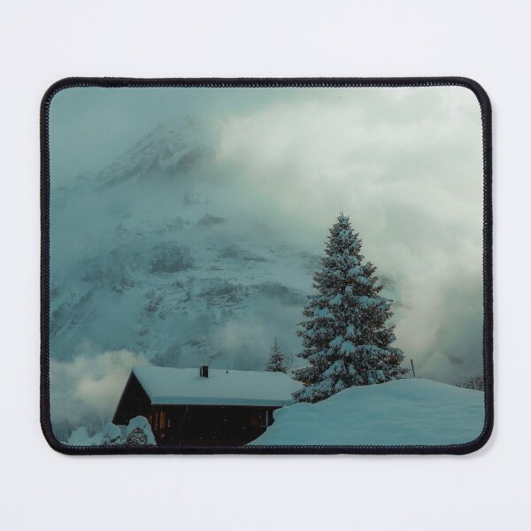 Item preview, Swiss Winter in Mountains designed and sold by NicolasGlowArt.