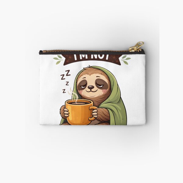 Item preview, Early Bird I’m Not – Cute Sleepy Sloth Design designed and sold by Dreamteeworks.