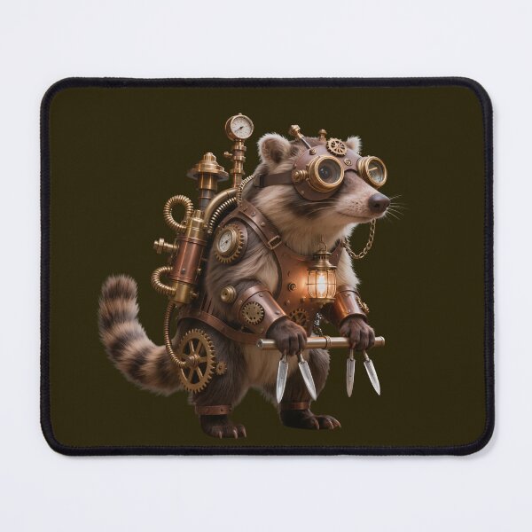Item preview, Clockwork Tree Guardian Binturong designed and sold by SynthRaccoon.