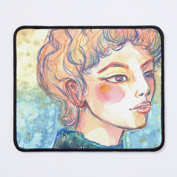 Item preview, Quiet Pride - Mixed Media Portrait designed and sold by Kerravan.