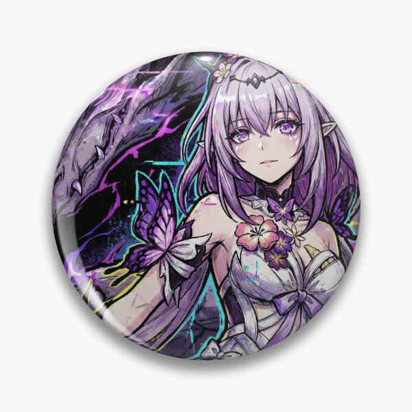 Item preview, Castorice HSR Ethereal Beauty Silver Hair Violet Eyes Portrait designed and sold by Senpaiwaves.