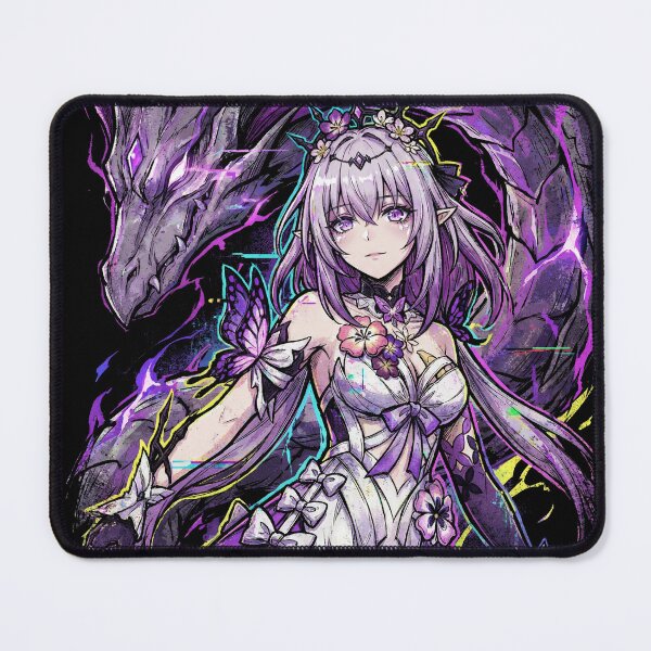 Item preview, Castorice HSR Ethereal Beauty Silver Hair Violet Eyes Portrait designed and sold by Senpaiwaves.