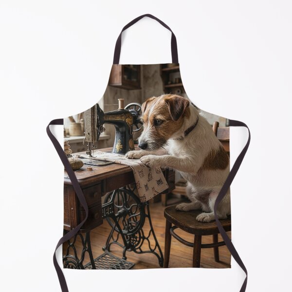 Item preview, Jack Russell Terrier Makes Himself New Pajamas designed and sold by Tridentulus.