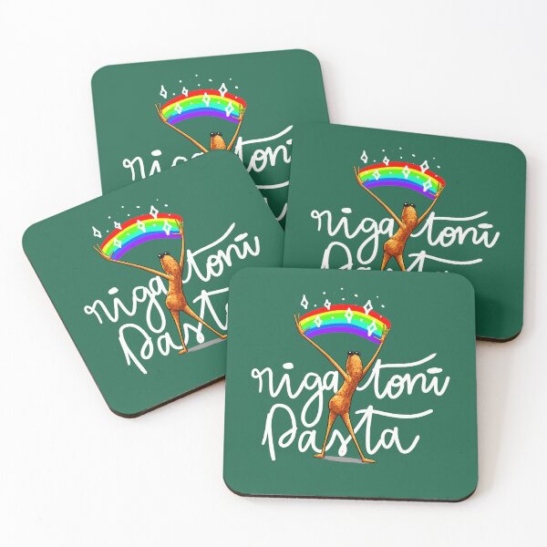 Item preview, Marcus Rigatoni Pasta - white text designed and sold by SD-illustration.